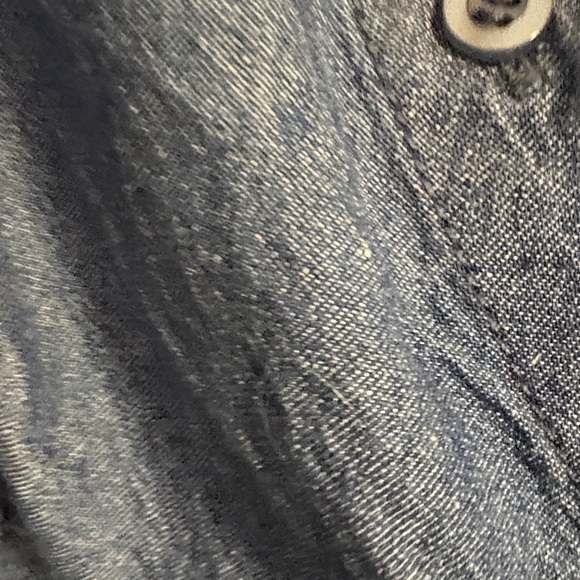 Eloquii Dark Indigo Denim Jumpsuit - Picture 5 of 6